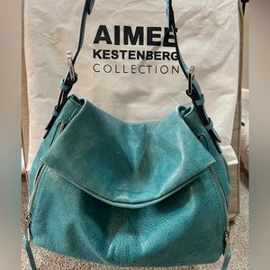 Aimee Kestenberg Bali Hobo Leather Purse
